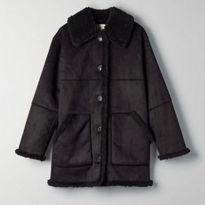 Aritzia - Shearling Sherpa Coat